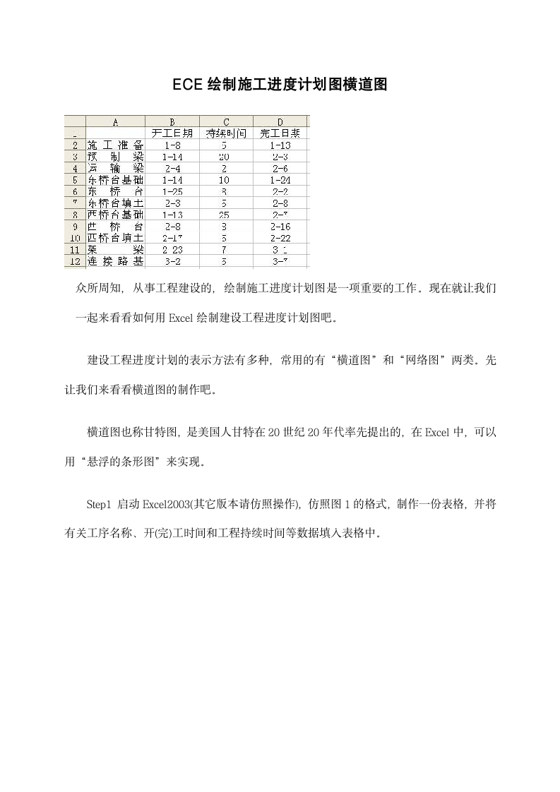 ECE绘制施工进度计划图横道图.docx第1页