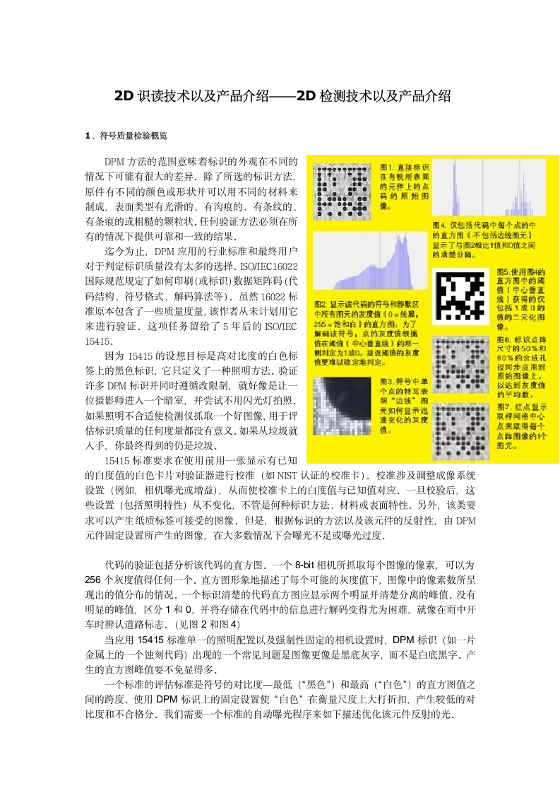 二维码检测技术以及产品介绍.docx第2页