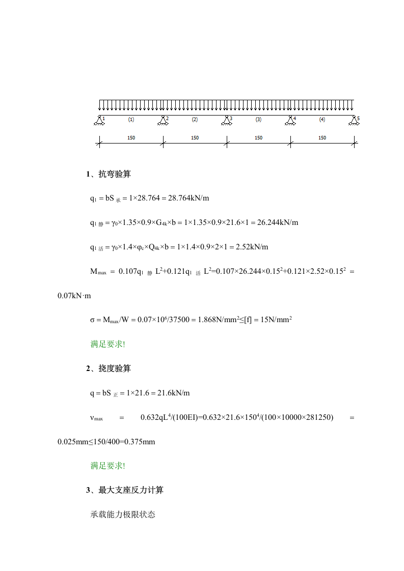 400900梁侧模板计算书.doc第5页