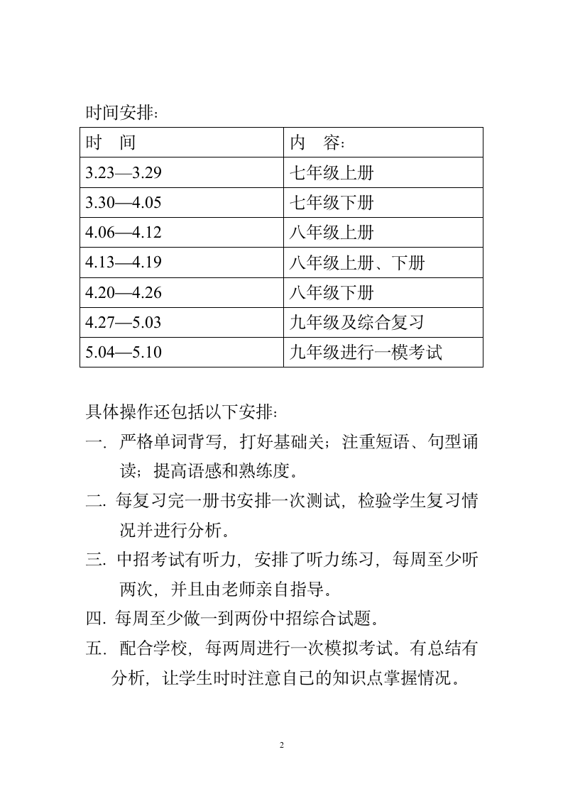 初三毕业会考成绩分析第2页