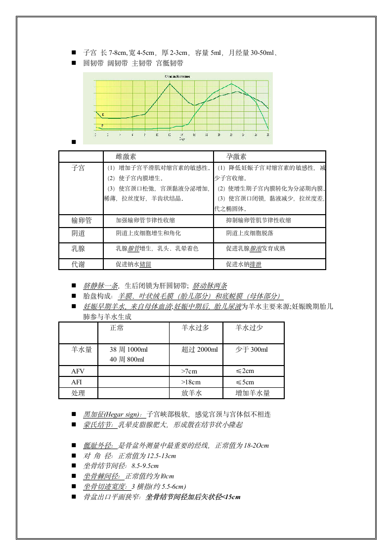 2012年执业医师考试 妇产科核心考点第1页