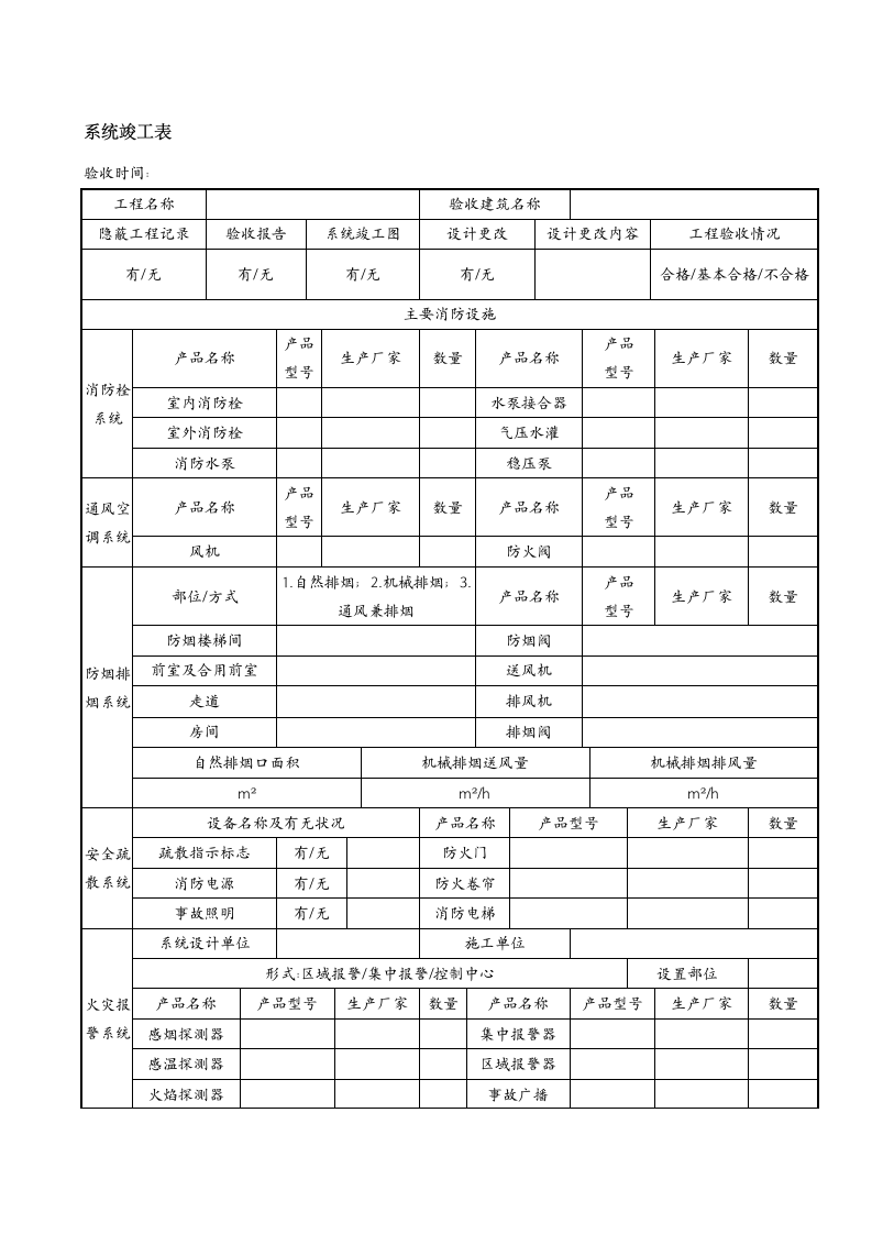 消防系统验收及表格.docx第2页