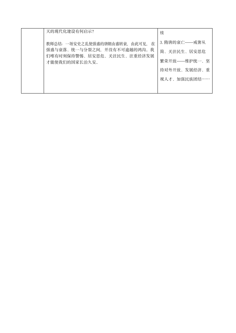 第一单元 隋唐时期：繁荣与开放的时代   单元复习课教学设计.doc第4页