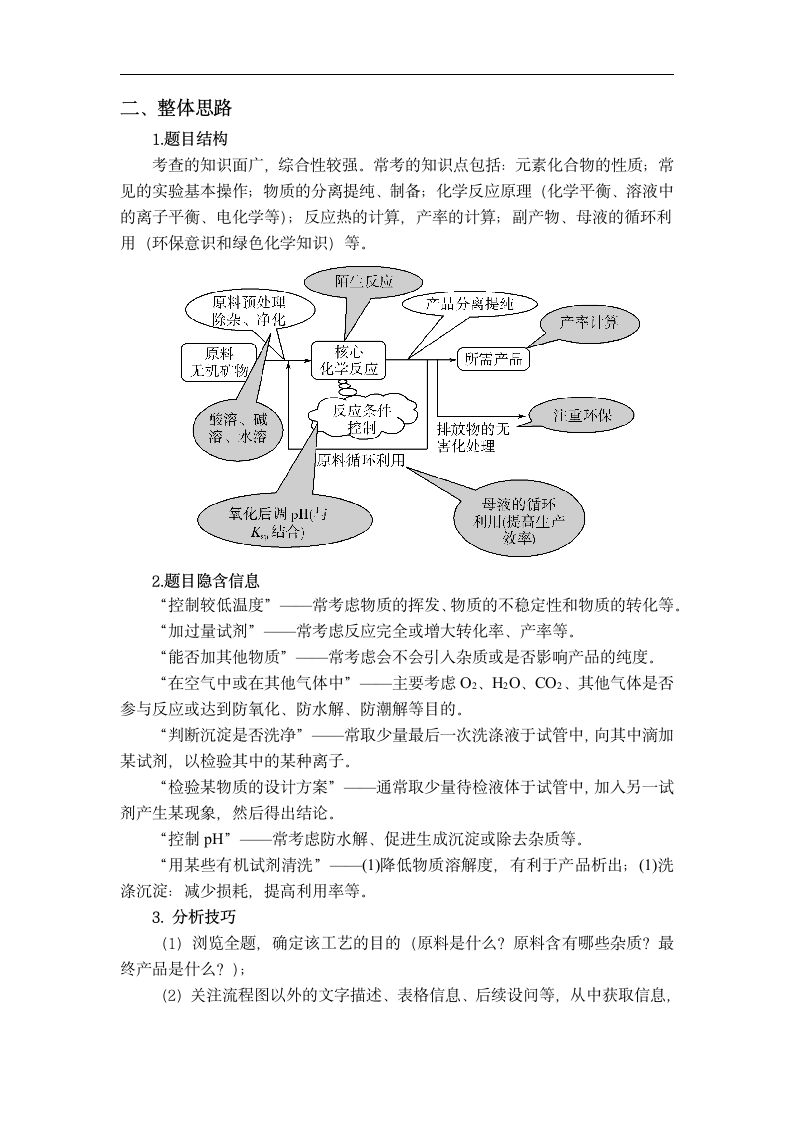 高中化学工艺流程知识点总结.docx第3页