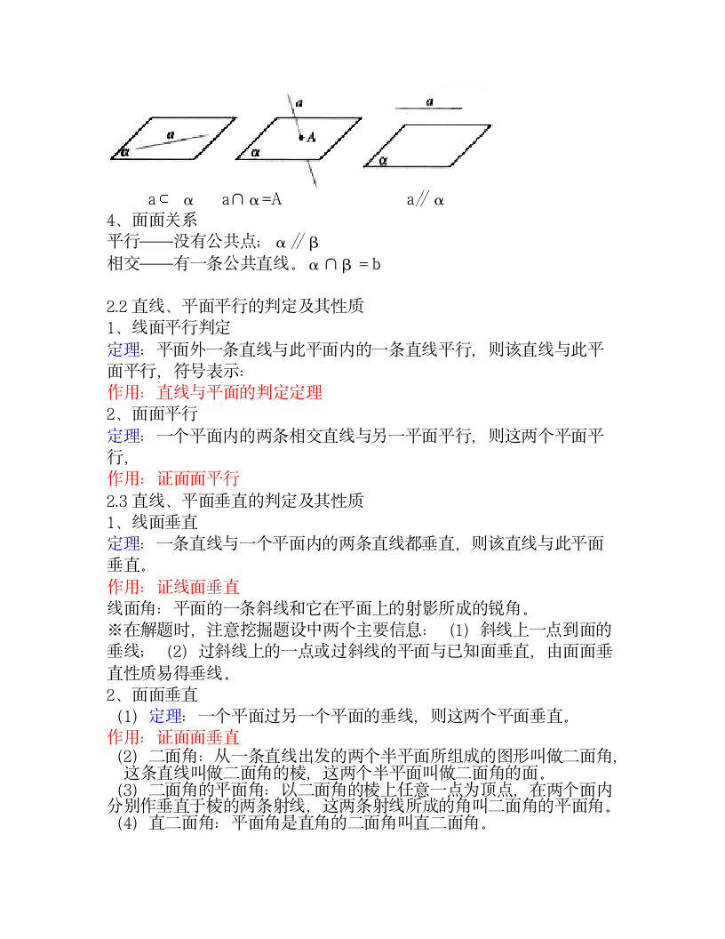 高中数学知识点总结必修二.docx第6页