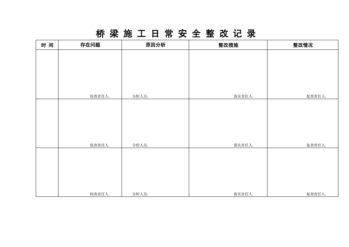 桥梁下部结构施工监理安全控制检查表.doc第13页