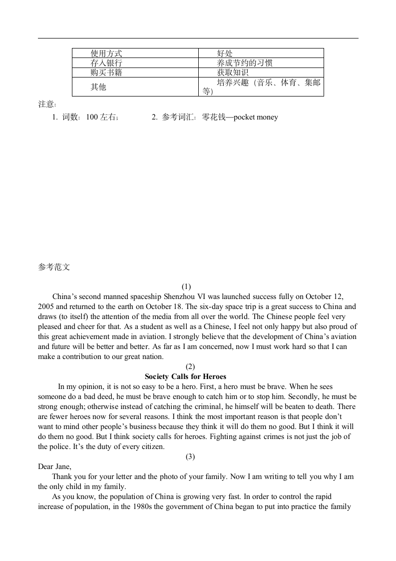 高考英语作文范文集.doc第6页