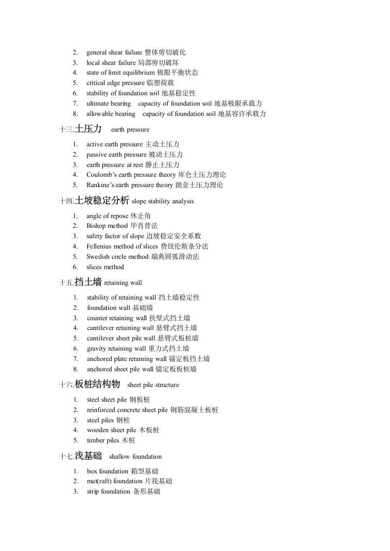 岩土工程专业英语单词表.doc第8页