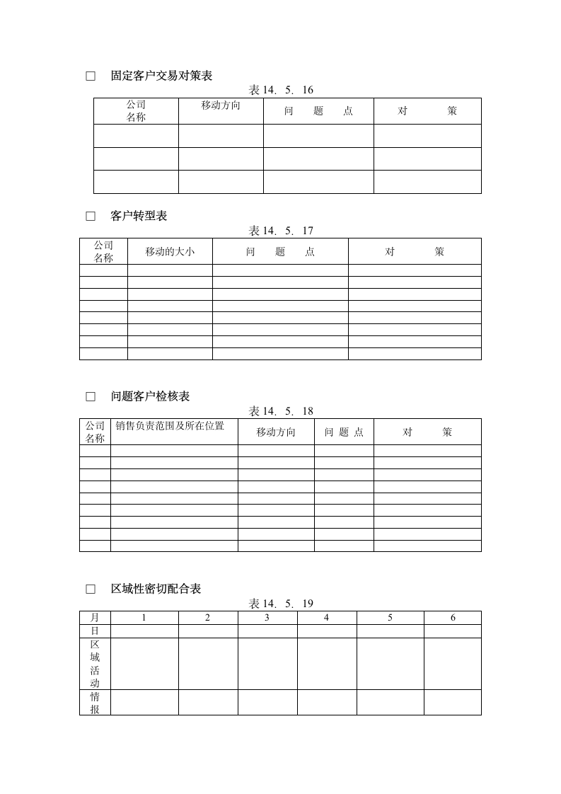 【销售管理系统】管理书表.doc第6页