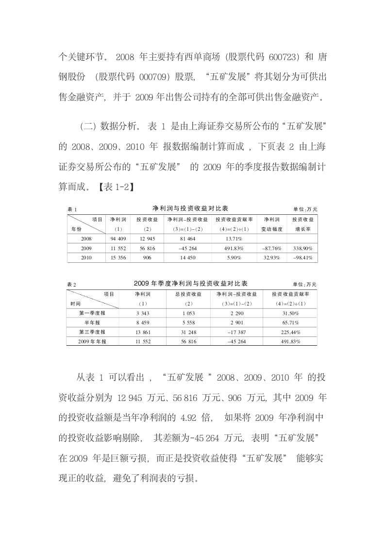 利用金融资产处置平滑利润的案例分析.docx第4页