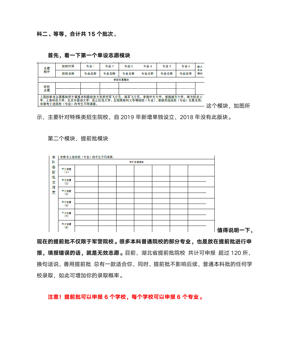 2020年湖北省高考志愿填报批次的解析第2页