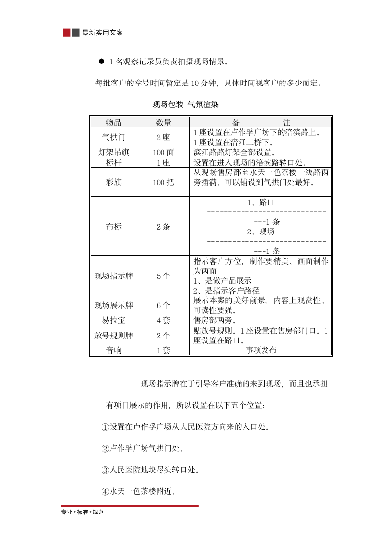 开盘策划方案（实用文案）.doc第7页