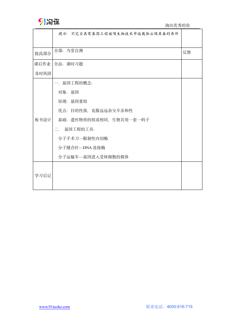 生物-人教版-选修3-学案11：1.1 DNA重组技术的基本工具.docx-专题1 基因工程-学案.docx第3页