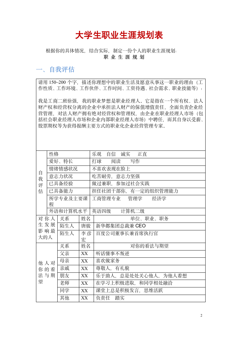 大学生职业生涯规划表.doc第2页