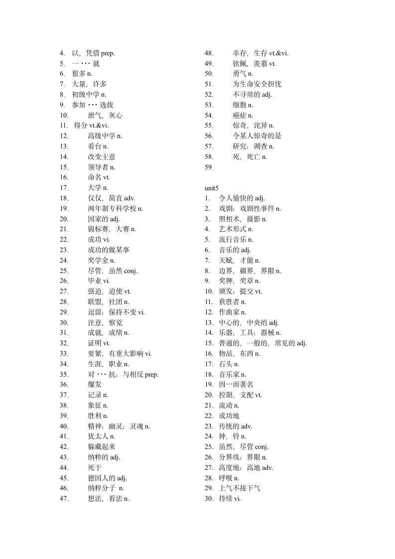 牛津译林九年级上 全册单词表默写.doc第3页