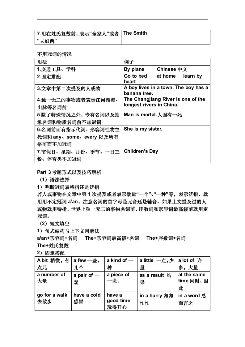 2022年外研版中考英语复习冠词+单词+讲解练习（wordban练习无答案）.doc第3页