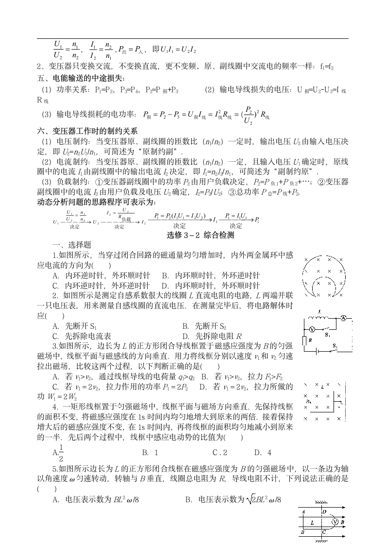 高中物理选修3-2知识点总结.docx第3页