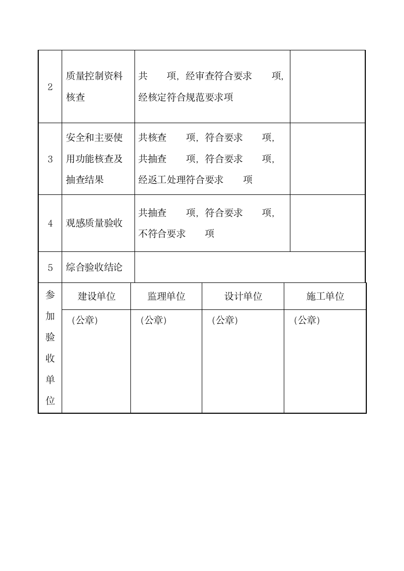 工程质量竣工验收记录.docx第2页