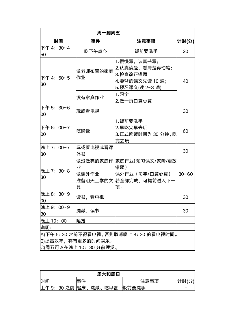 小学生学习计划表.doc第2页