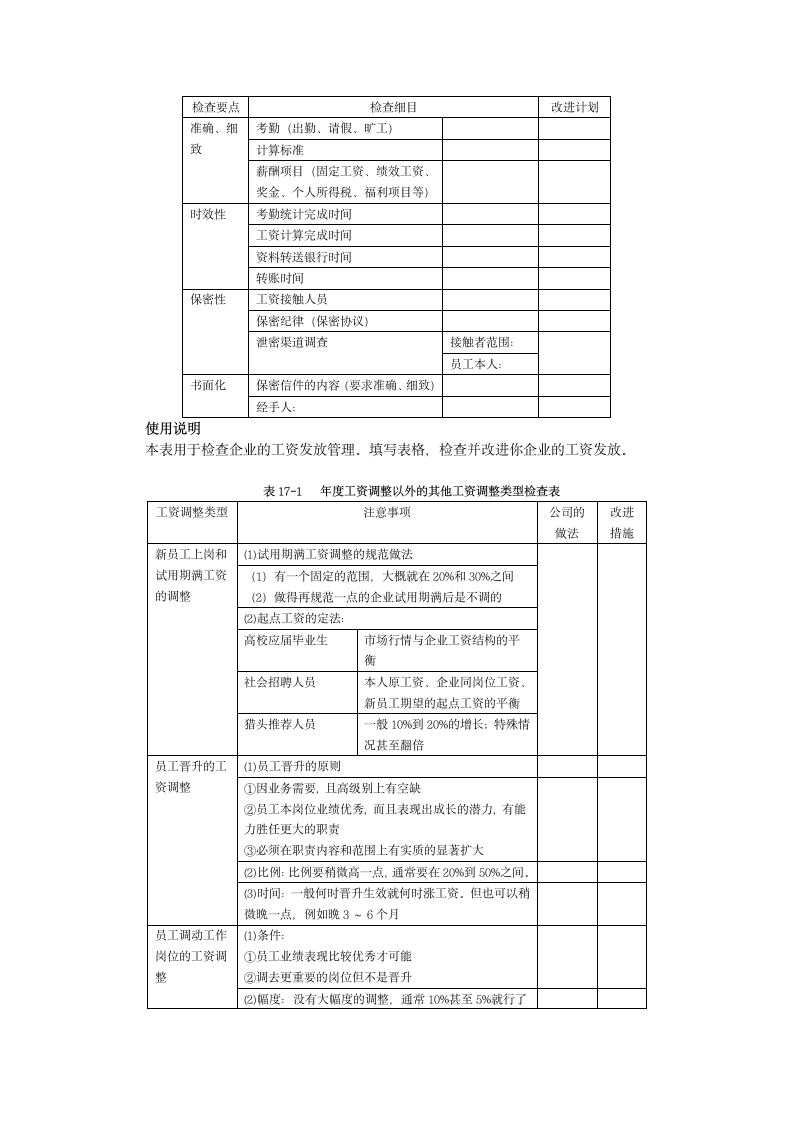 薪资福利工具表单汇总.doc第5页