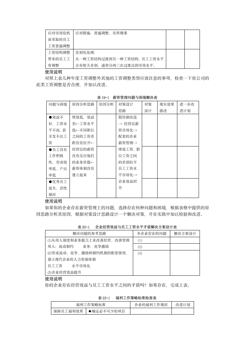 薪资福利工具表单汇总.doc第6页