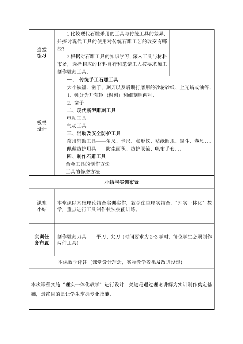 第1篇 第2节 制作石雕石刻工具 教案.doc第4页