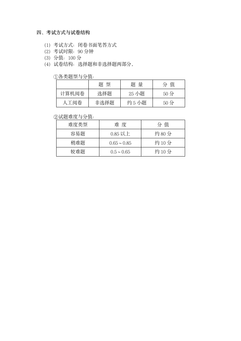 高中学业水平考试大纲(地理)第9页