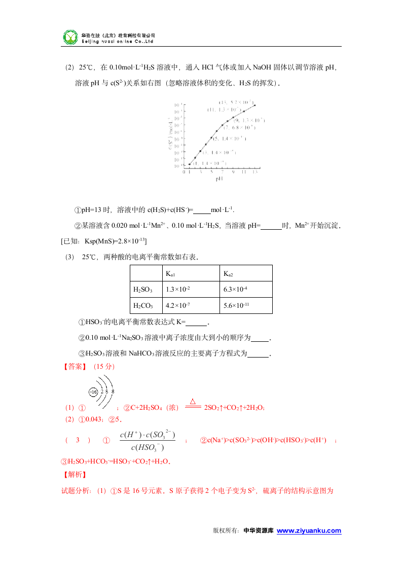 2015高考试题——理综(化学部分)(福建卷)解析版第5页