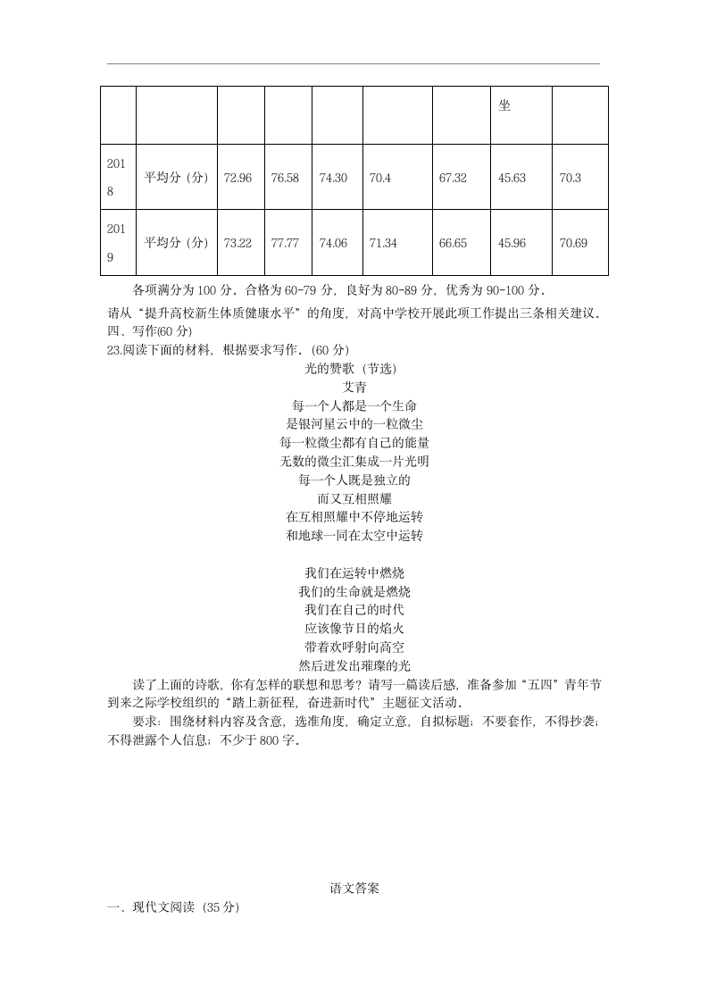 江苏省徐州市2021届高三高考模拟语文试卷  含答案.doc第8页