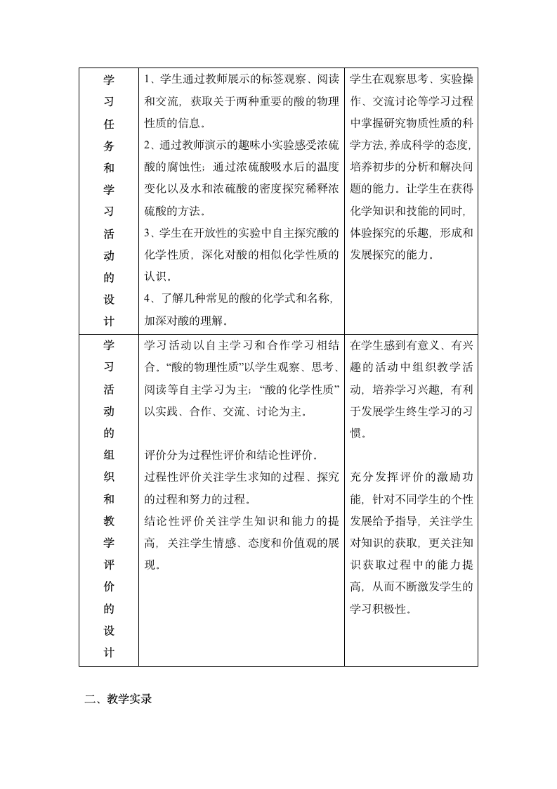 鲁教版化学 7.1酸及其性质 教案.doc第2页