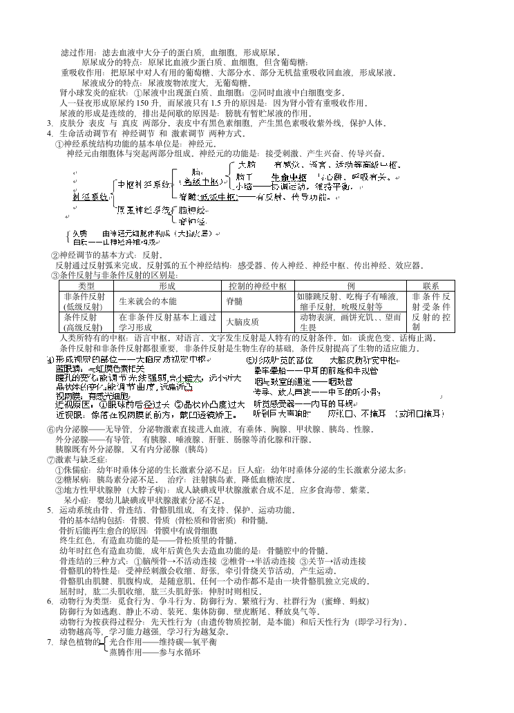 苏科版中考复习四册书知识点.doc第6页