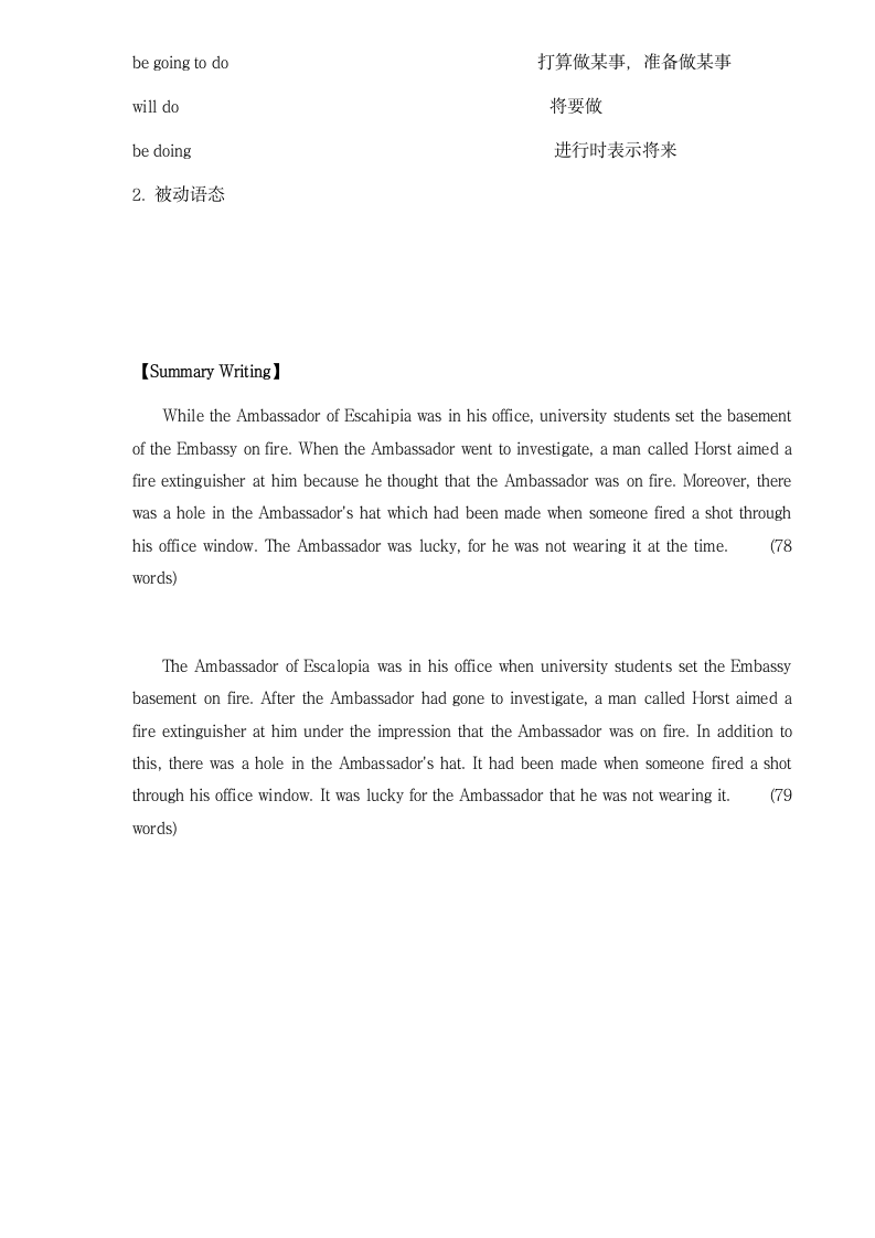 新概念英语二册超详教案讲义笔记Lesson 95 A fantasy 纯属虚构.doc第11页