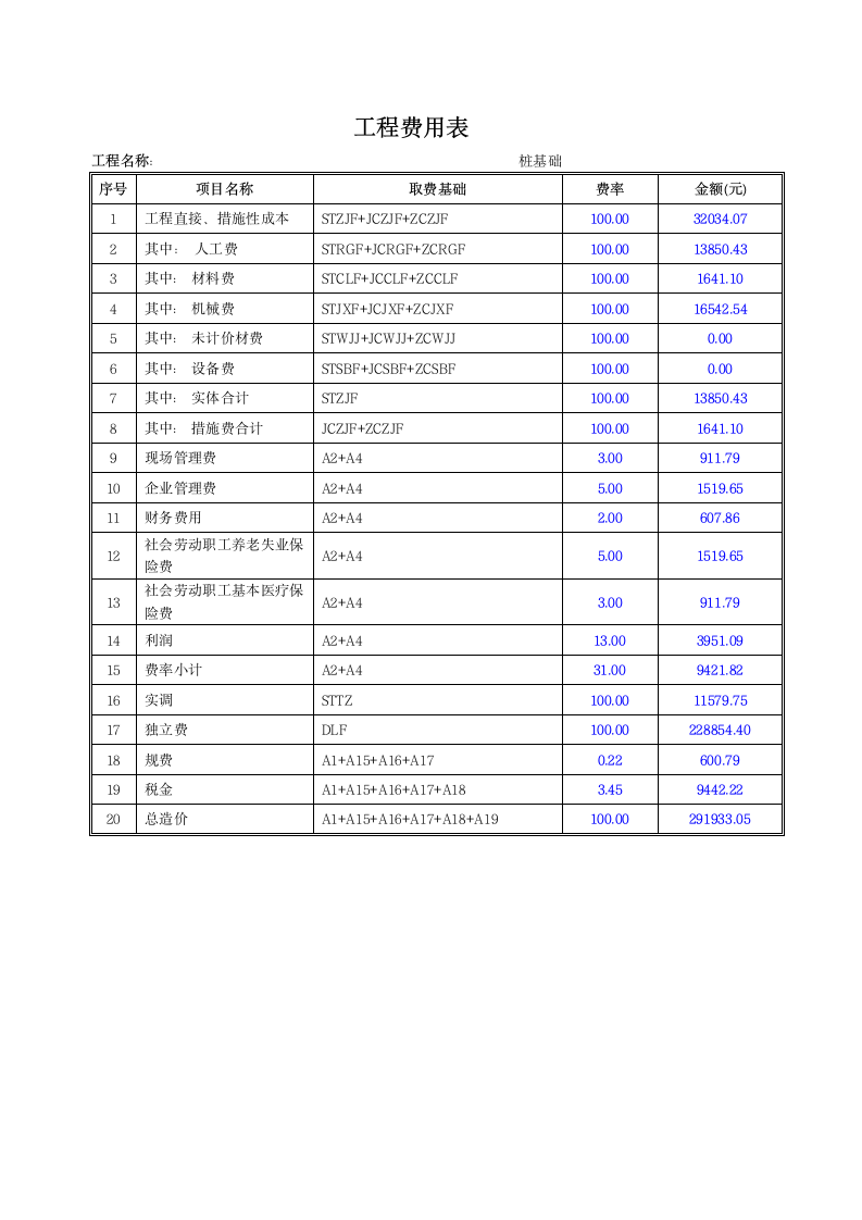 工程预算书1.doc第5页