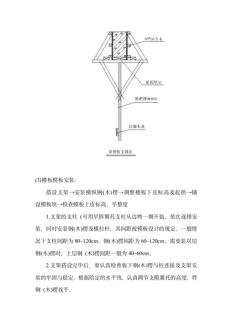 商品住宅工程模板工程安装及拆除方案.doc第7页