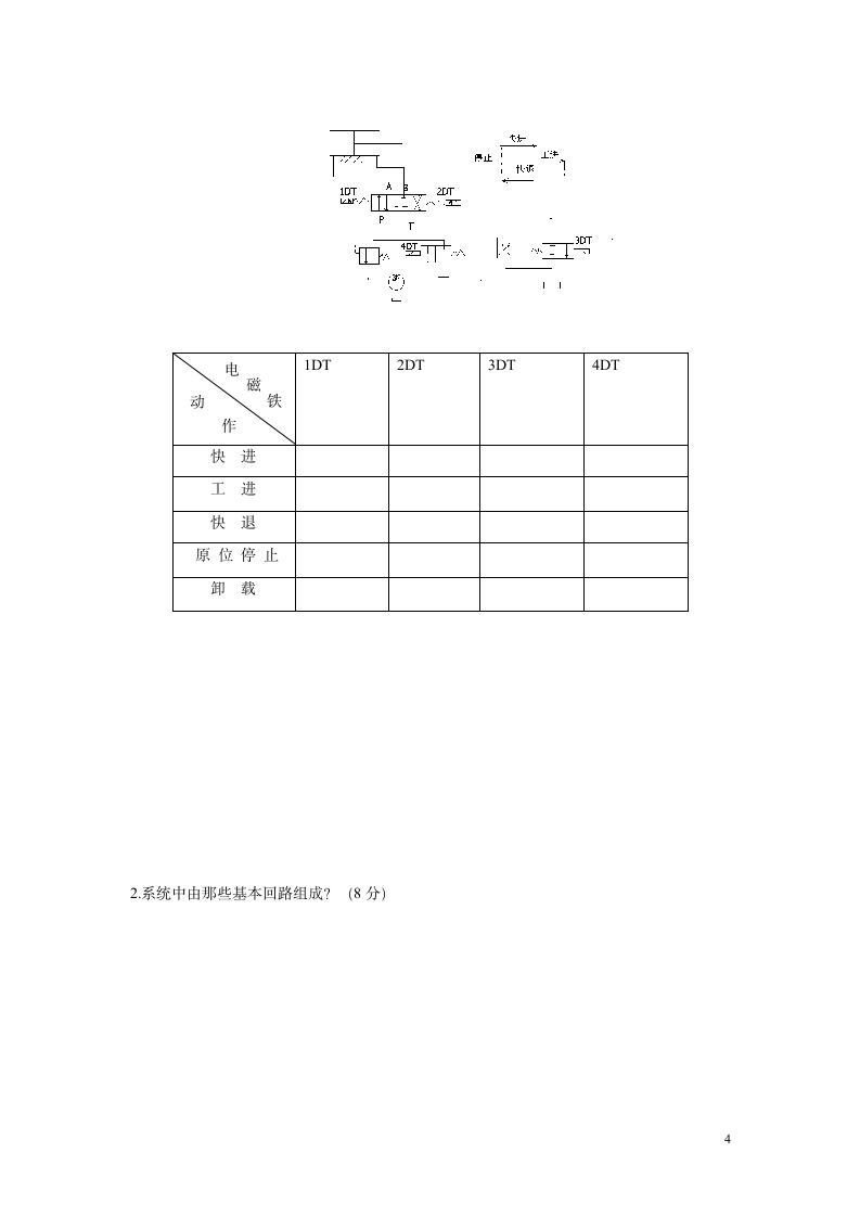 液压与气压传动考试题及答案(北华大学)第4页