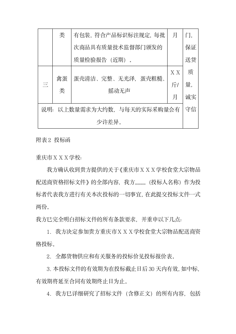 学校食堂大宗物品采购招标书模板.docx第15页