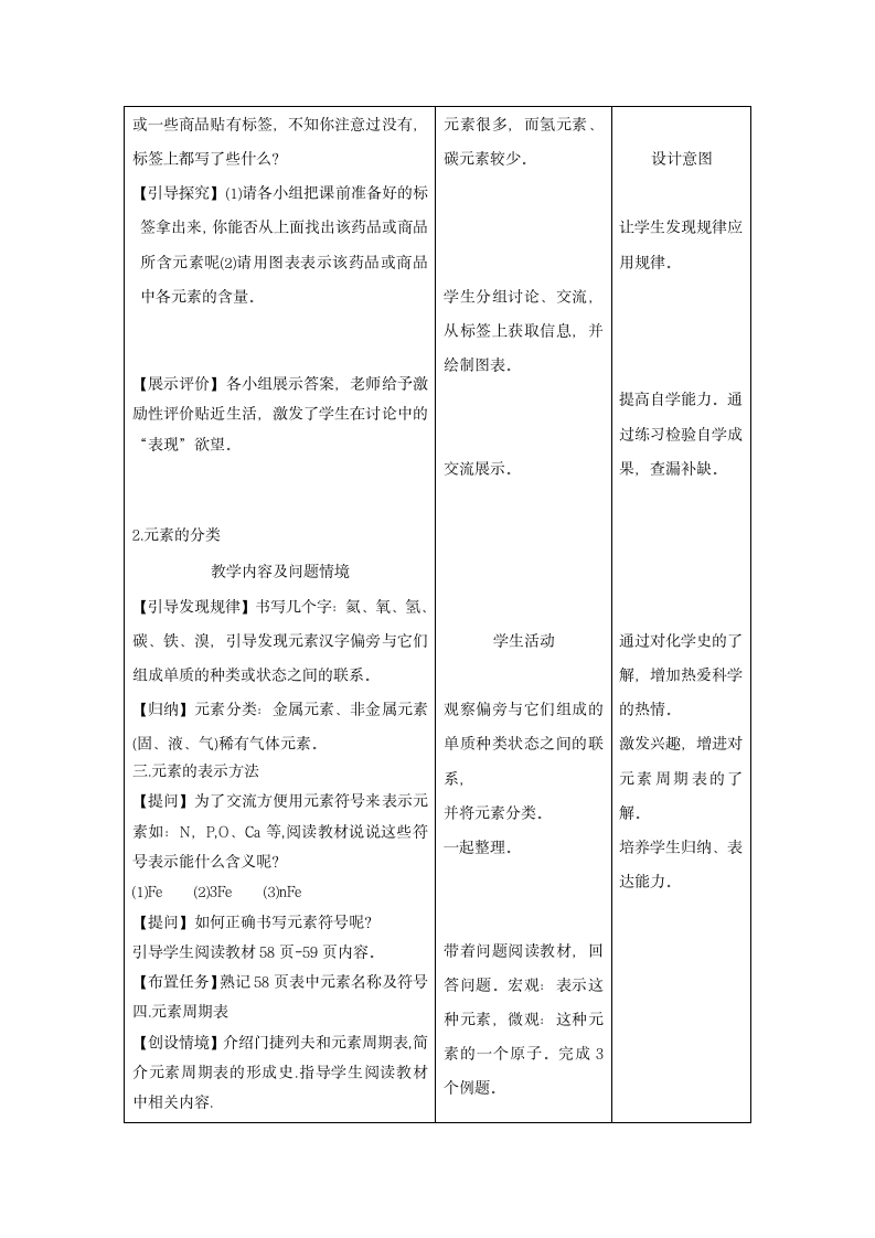 《2.4 辨别物质的元素组成》教案2.doc第4页