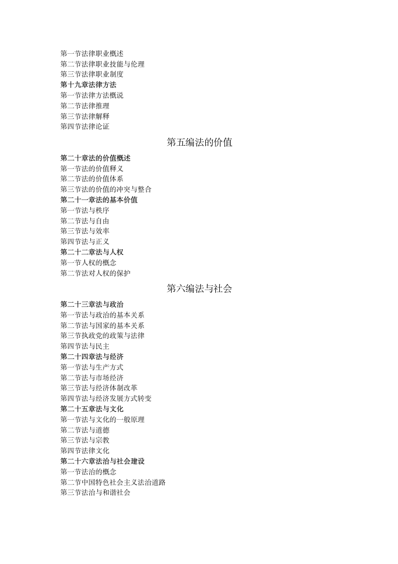 辽宁大学2020研究生招生考试考试大纲——824法学综合课第3页