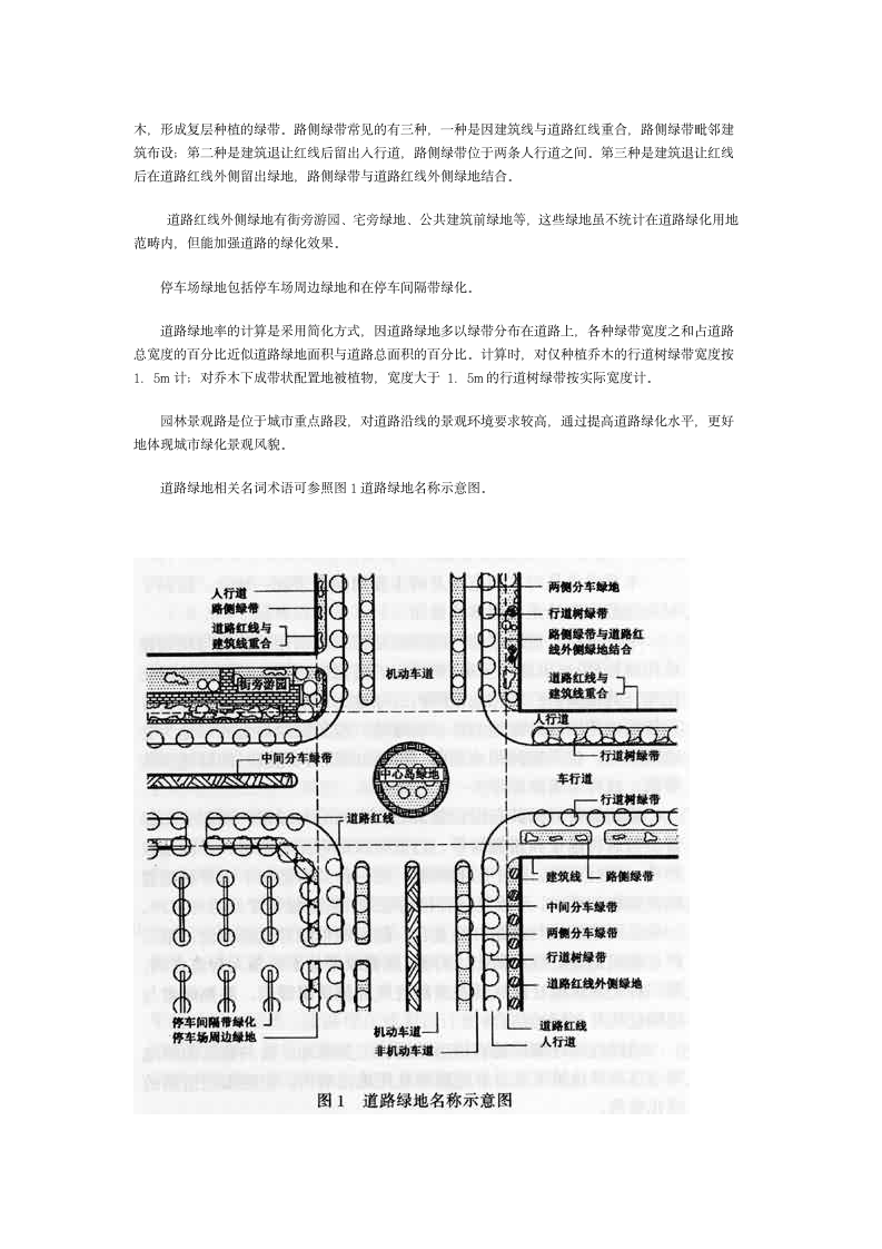 城市道路绿化规划与设计规范.doc第7页