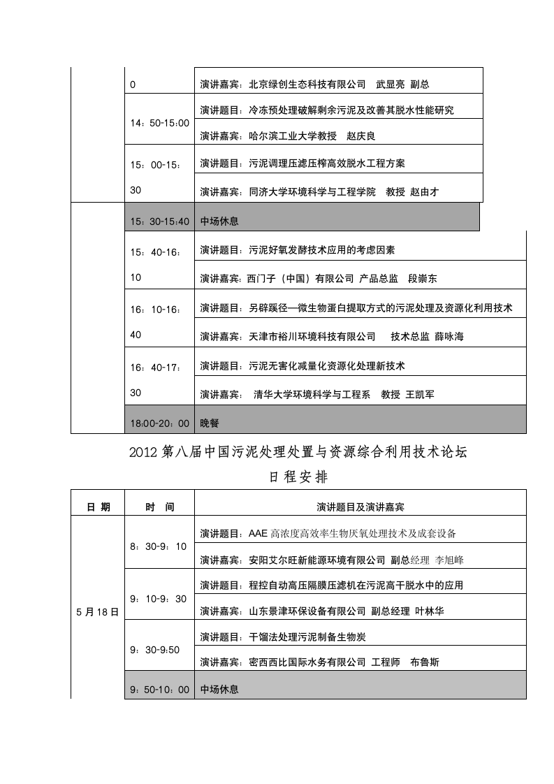 会议日程第2页