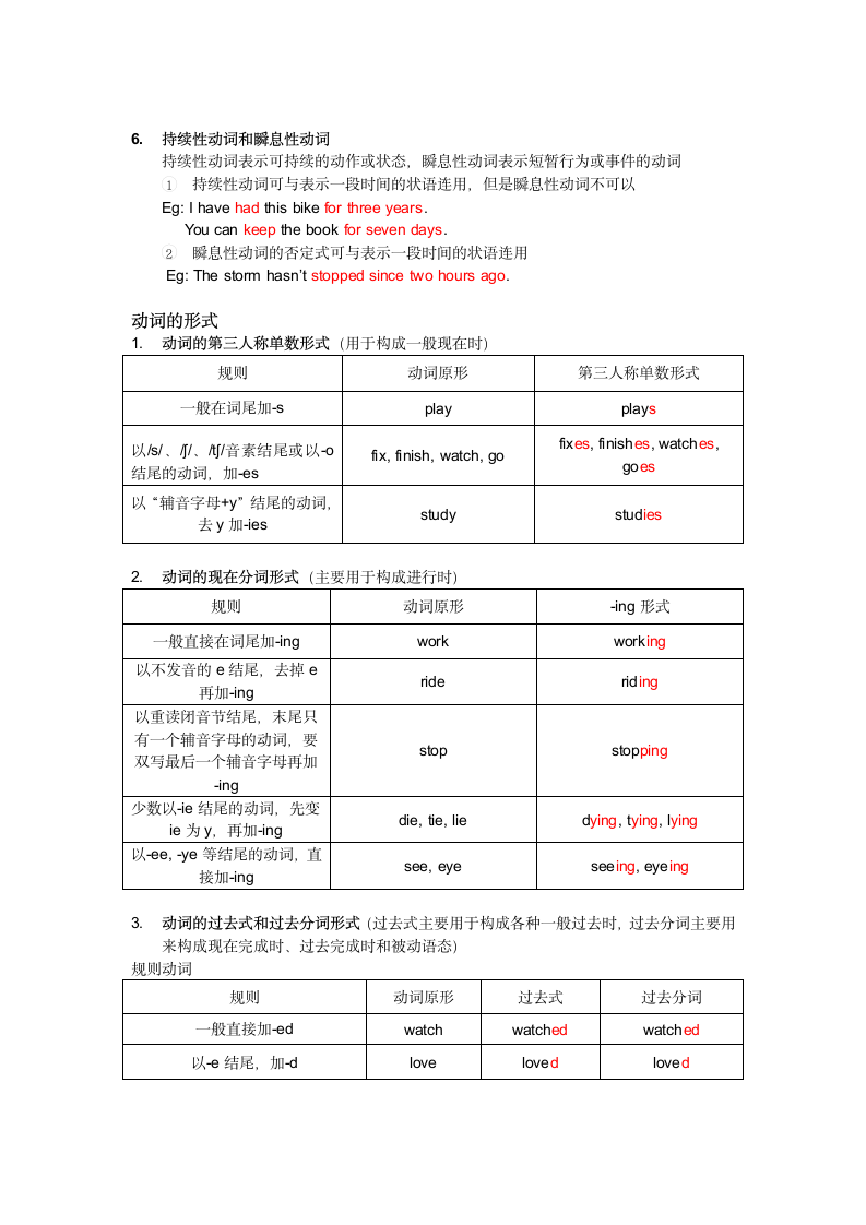 2024年中考英语专项复习模块一词汇：9.动词.doc第5页