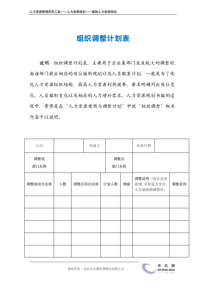 组织调整计划表.doc第2页