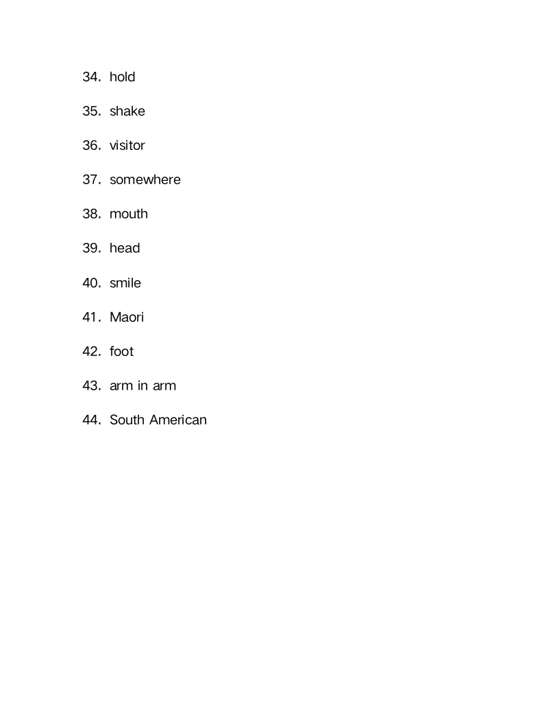 外研版七年级下册Module11Body language单词检测（含解析）.doc第12页