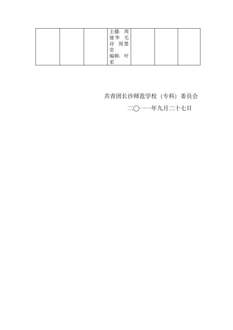 长沙师范学校广播站推普周宣传活动方案第2页