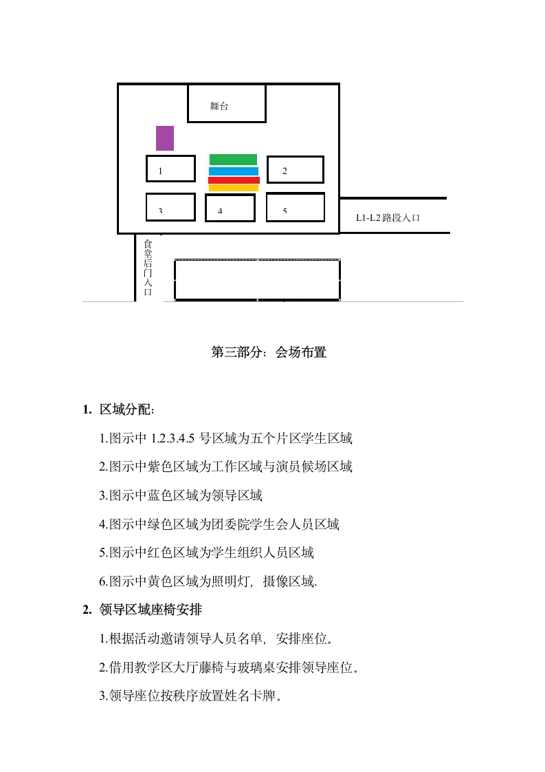 西南财经大学天府学院活动会场布置第4页