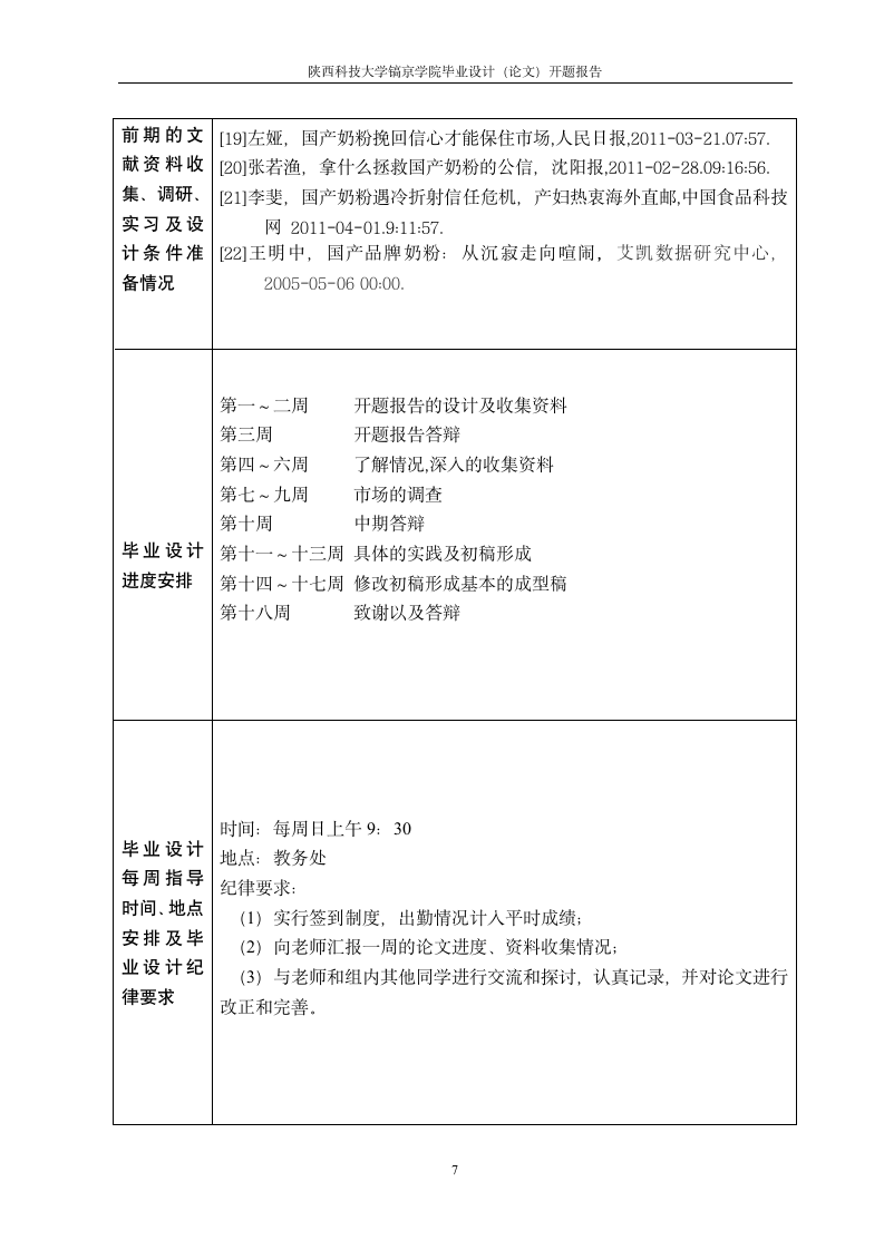 陕西科技大学镐京学院毕业设计(论文)开题报告第8页