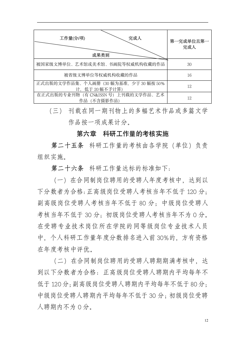 海南师范大学科研工作量考核办法第12页