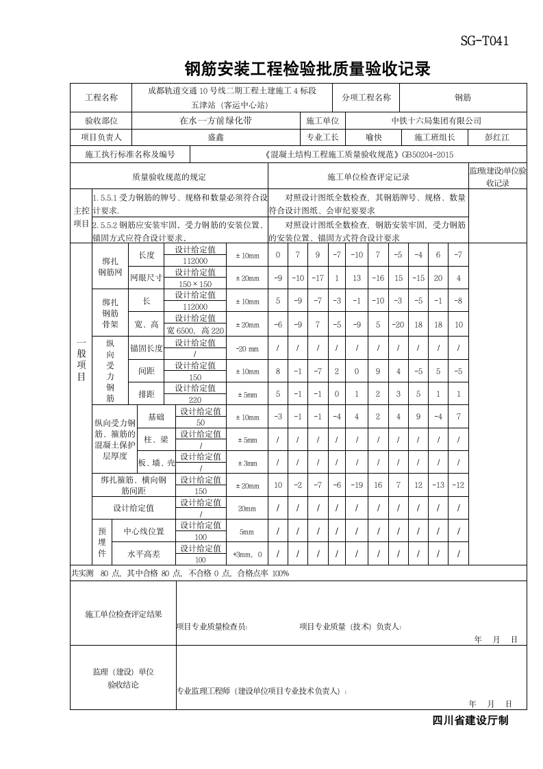 钢筋隐蔽在水一方前绿化带20161217.docx