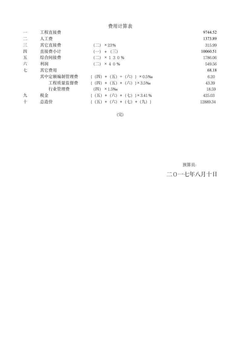 [天津]内环路圆领绿化工程预算书.doc第8页