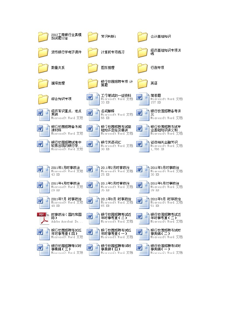 2012中国工商银行校园招聘考试笔试全方位辅导教程第5页